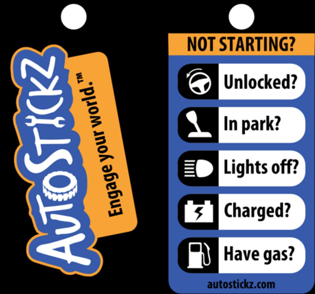 Car Starting Key Chain